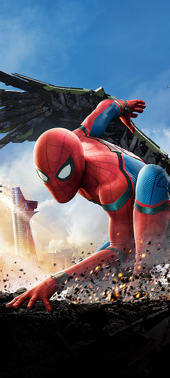 Homecoming Swing — Spider-Man , spider man, movie, Spider-Man: Homecoming HD phone wallpaper