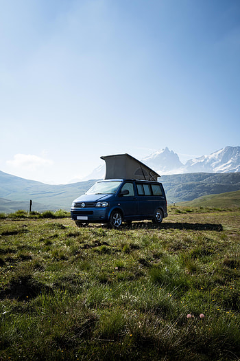 Mountains, Volkswagen, Cars, Journey, Bus, Minivan, Volkswagen Multivan HD phone wallpaper
