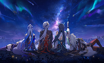 Honkai Star Rail Characters , honkai-star-rail, 2024-games, ps5-games, ps4-games, android-games, ios-games, pc-games, games, video-games HD wallpaper