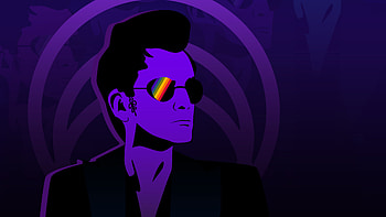 Crowley Cool Boy Glasses Colorful , artist, artwork, digital-art, artstation HD wallpaper