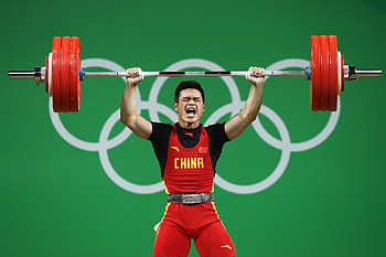 Shi Zhiyong, Weightlifting HD wallpaper