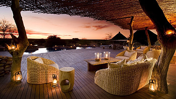 Sunset, Candles, Miscellanea, Miscellaneous, Evening On The Veranda HD wallpaper