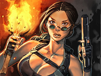 Comics, Lara Croft, Tomb Raider HD wallpaper