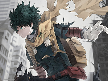 Izuku Midoriya, Izuku Midoriya, Anime, My Hero Academia HD wallpaper