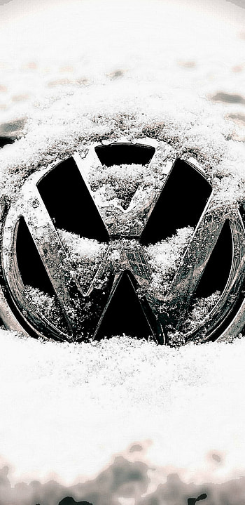 Volkswagen, Snow, Logo Vw, winter, passat HD phone wallpaper