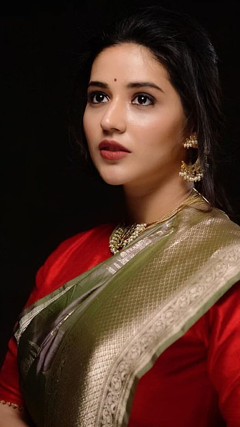 Priyanka Jawalkar, Saree HD phone wallpaper