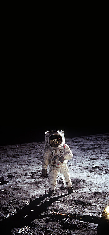 Man on the Moon, Lunar beauty, Astronomical wonder, Moon-themed HD phone wallpaper