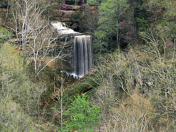 Landscape, Waterfalls HD wallpaper