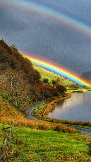 Rainbow, Nature HD phone wallpaper