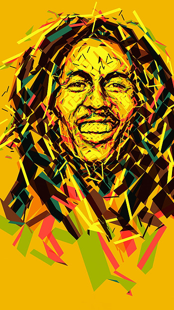 Bob Marley, Abstract artwork, excellence, Visual wonder HD phone wallpaper