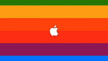 Tribute to Steve Jobs, Apple logo tribute, Emotional homage, Iconic representation HD wallpaper