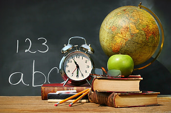 Objects, Books, Clock, Still Life HD wallpaper