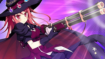Witch, girl, anime, lovely HD wallpaper