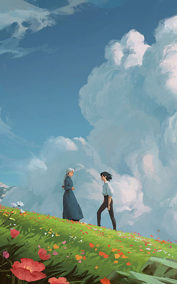 Howl & Sophie, Anime HD phone wallpaper