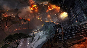 Tomb Raider app, Steam screenshots, Game visuals, Exciting moments HD wallpaper