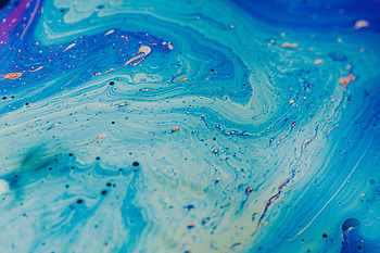 Abstract, Divorces, Paint, Liquid, Fluid Art HD wallpaper