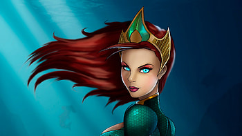 Mera Digital Arts, mera, superheroes, artist, artwork, digital-art, deviantart HD wallpaper