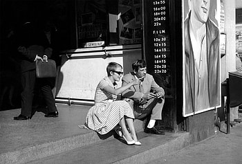 Jean-Paul Belmondo, Jean Seberg HD wallpaper