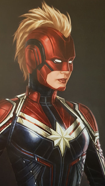 Captain Marvel, Marvel HD phone wallpaper