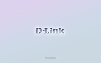 D-Link logo, cut out 3d text, white background, D-Link 3d logo, D-Link emblem, D-Link, embossed logo, D-Link 3d emblem HD wallpaper