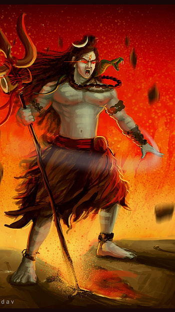 Mahakal Live, Angry, Mahadev HD phone wallpaper