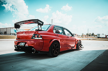 car, Mitsubishi Lancer Evolution HD wallpaper