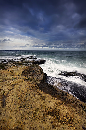 Nature, Water, Sea, Waves, Rocks HD phone wallpaper