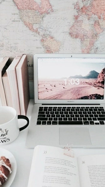 Laptop Aesthetic, Diary HD phone wallpaper
