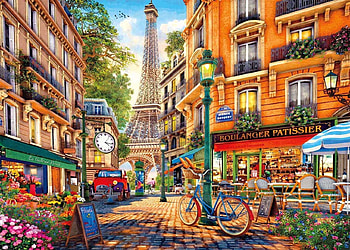 Sunny Paris Afternoon, france, paris, tower, eiffel, citroen, landmark HD wallpaper