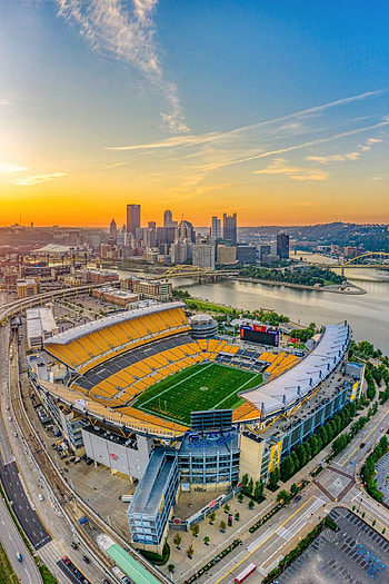 Heinz Field, Pittsburgh Skyline HD phone wallpaper