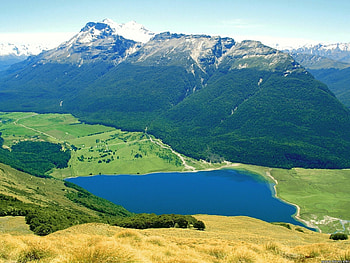 Landscape, Mountains, Lakes HD wallpaper