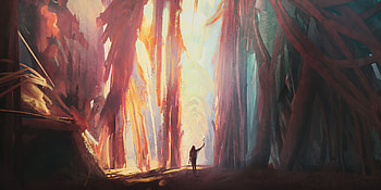 Hope Light, artist, artwork, digital-art, artstation HD wallpaper