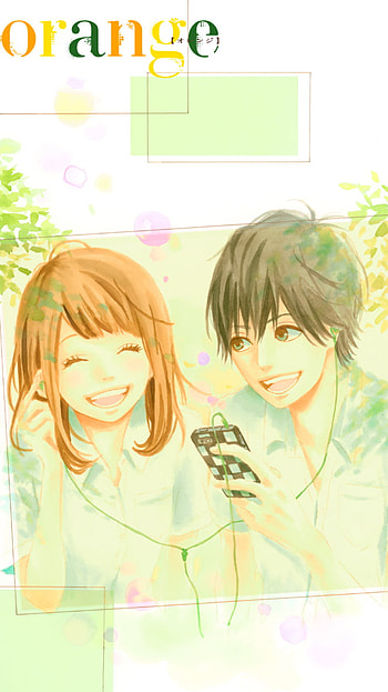 Anime, orange (Color), Orange Anime HD phone wallpaper