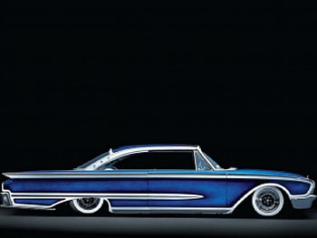 1960 Ford Starliner, ford, classic, hotrod, custom, starliner, car, hot, 1960, rod, old, 60, antique, vintage HD wallpaper