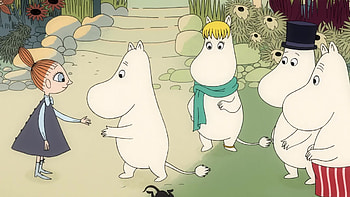 Moomin , Whimsical backgrounds, Quirky characters, Enchanting atmosphere HD wallpaper