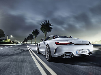Mercedes AMG GT C Roadster, mercedes-amg, mercedes, cars, 2017-cars HD wallpaper