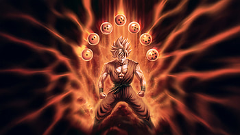 Goku Stronger Than Yesterday, goku, anime, artwork, digital-art, art, artist, artstation HD wallpaper