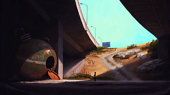 Tales From The Loop , alone, artist, artwork, digital-art HD wallpaper