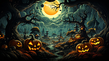 Spooky Halloween Night, holiday, halloween HD wallpaper