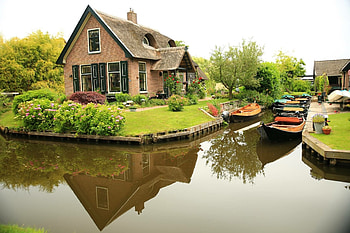 Giethoorn, Netherlands, Travel, Places to go HD wallpaper