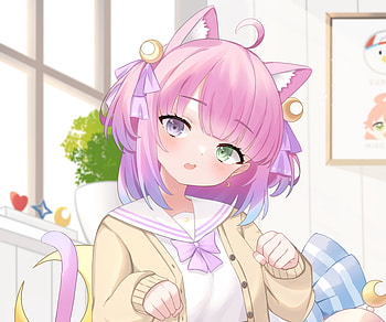 Himemori Luna, hololive, Himemori Luna, Anime, Virtual Youtuber HD wallpaper