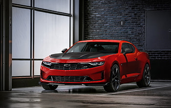 Chevrolet Camaro RS 1LE, red car, 2018 HD wallpaper