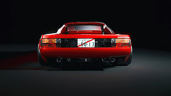Ferrari Testarossa Red , ferrari-testarossa, ferrari, cars, artstation HD wallpaper