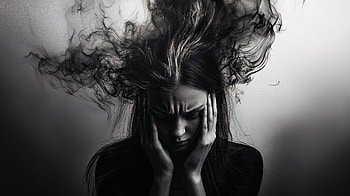 Stressed Out: A Exploration of Inner Turmoil, woman, stressed out, portrait, emotions HD wallpaper