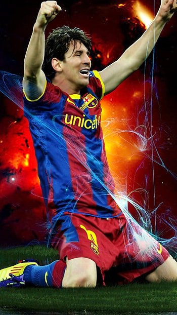 Messi, Football Player, Sports Background HD phone wallpaper