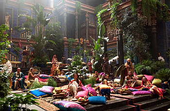 Alexander 2004, Hanging Gardens of Babylon HD wallpaper