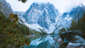 Washington State Winter Landscape , winter, landscape, nature HD wallpaper