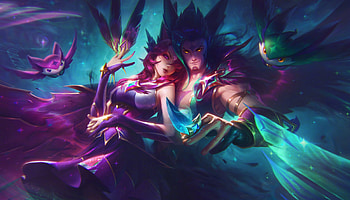 Star Guardian Xayah And Rakan League Of Legends, league-of-legends, games, artist, artwork, digital-art HD wallpaper