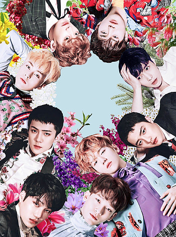 EXO (Music), visuals, Captivating backgrounds, A treat for fans HD phone wallpaper