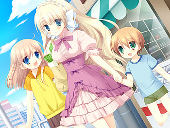 Anime, sweet, lovey, kids, cute, dress HD wallpaper